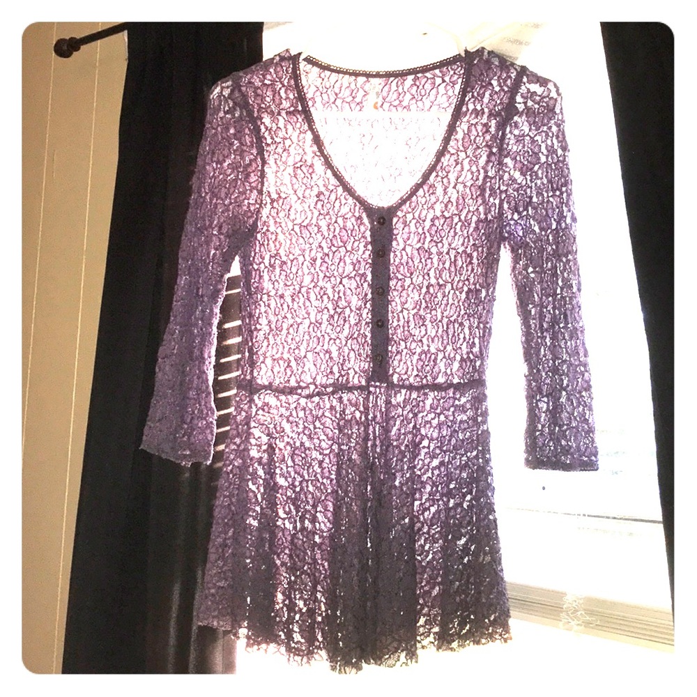 Purple blouse